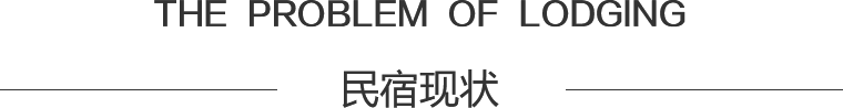 民宿现状